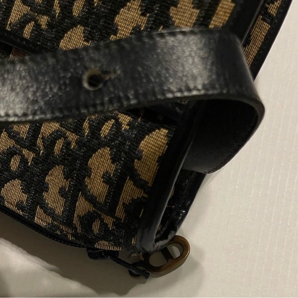 Dior Vintage Monogram CD Zip shoulder bag - Picture 10 of 10